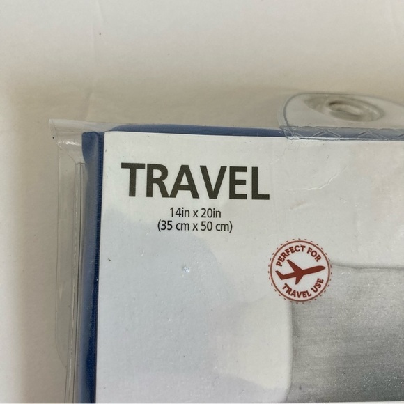 AllerEase travel pillow protector NEW. 14in x. 20in - Picture 3 of 3